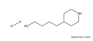 Molecular Structure of 199475-41-7 (4-(4-Piperidyl)-1-butanol Hydrochloride)